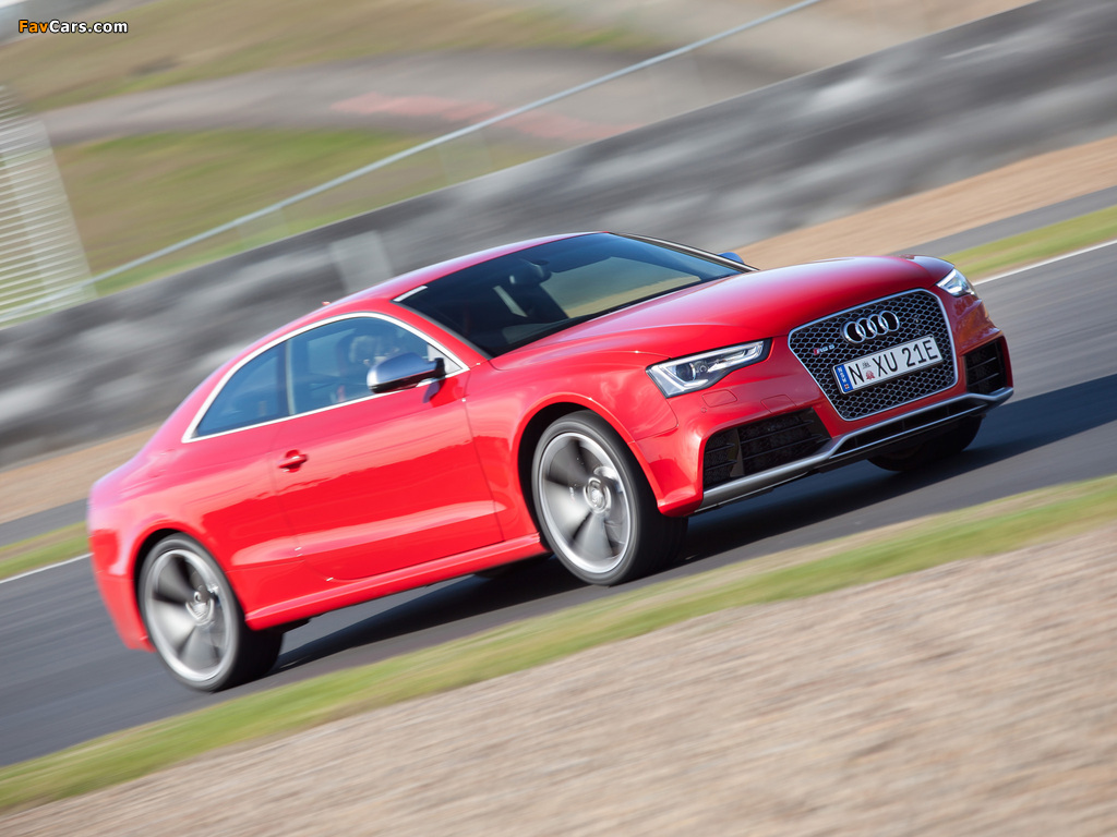 Pictures of Audi RS5 Coupe AU-spec 2012 (1024 x 768)
