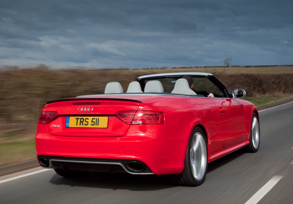 Pictures of Audi RS5 Cabriolet UK-spec 2013