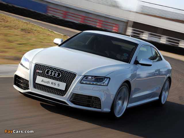 Audi RS5 Coupe ZA-spec 2010 wallpapers (640 x 480)