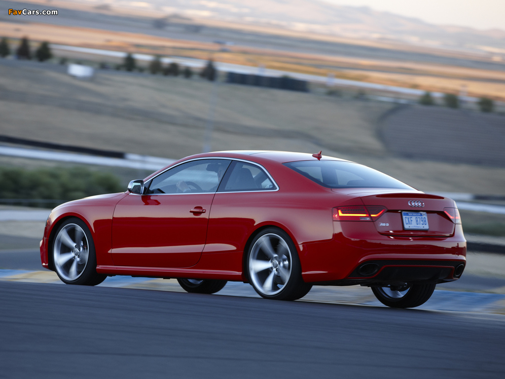 Audi RS5 Coupe US-spec 2012 wallpapers (1024 x 768)