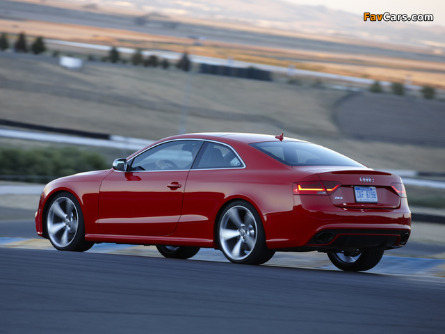 Audi RS5 Coupe US-spec 2012 wallpapers (640 x 480)