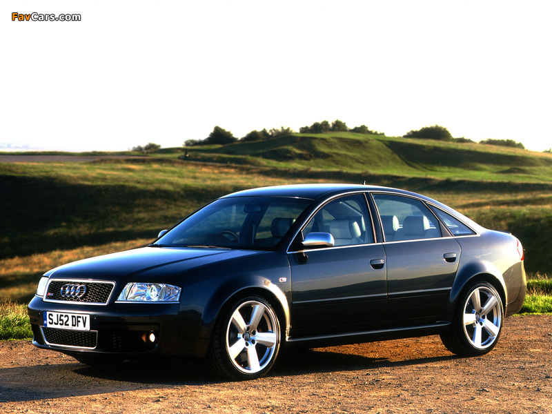 Audi RS6 Sedan UK-spec (4B,C5) 2002–04 photos (800 x 600)