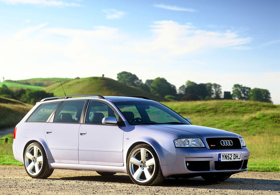 Audi RS6 Avant UK-spec (4B,C5) 2002–04 photos