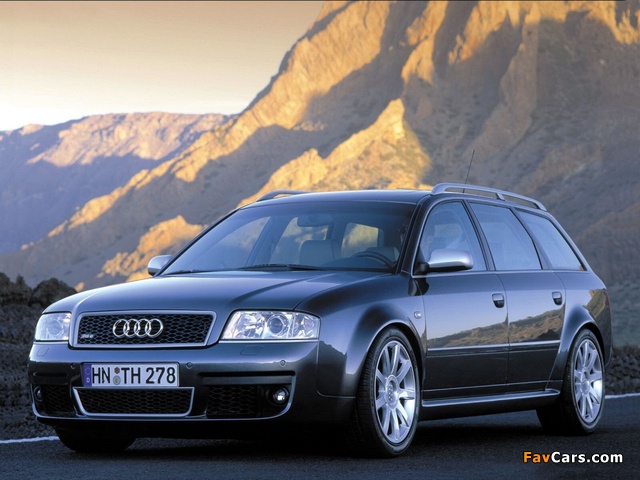 Audi RS6 Avant (4B,C5) 2002–04 photos (640 x 480)