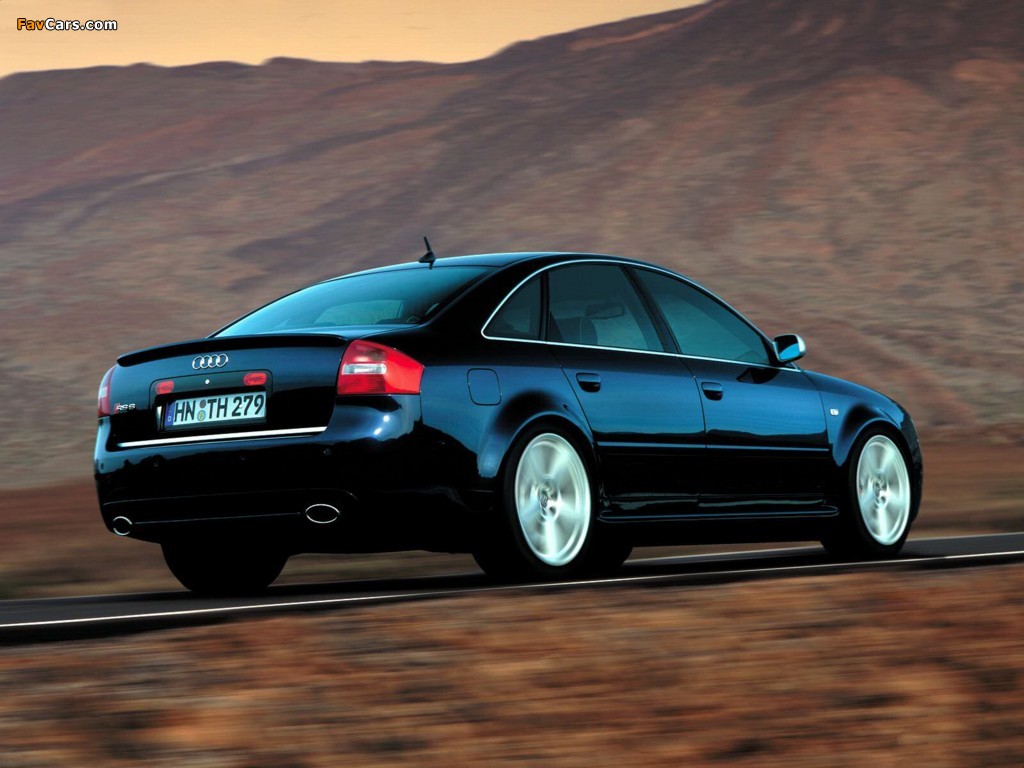 Audi RS6 Sedan (4B,C5) 2002–04 photos (1024 x 768)