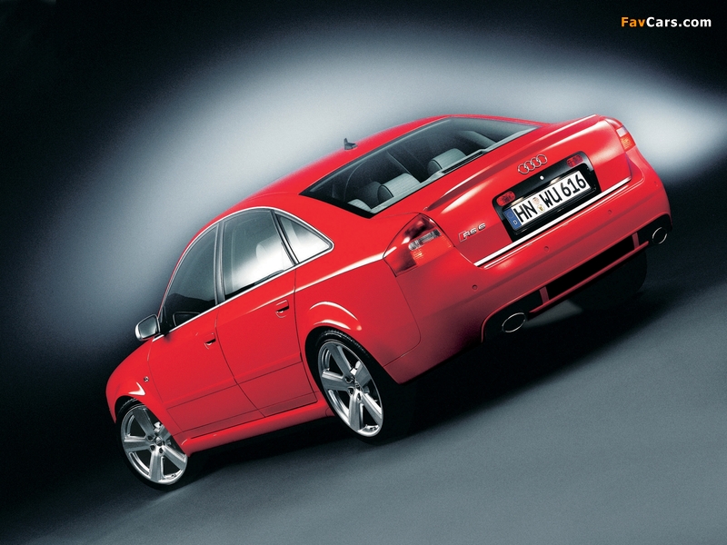 Audi RS6 Sedan (4B,C5) 2002–04 photos (800 x 600)