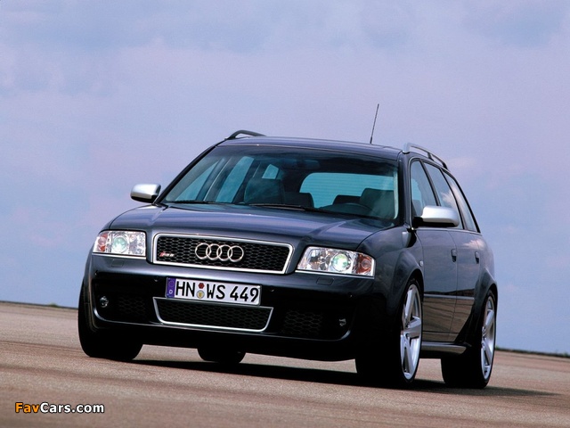 Audi RS6 Avant (4B,C5) 2002–04 pictures (640 x 480)