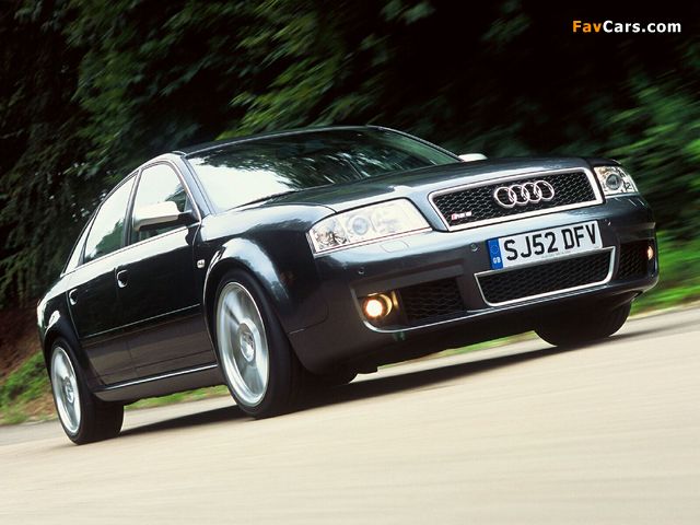 Audi RS6 Sedan UK-spec (4B,C5) 2002–04 pictures (640 x 480)