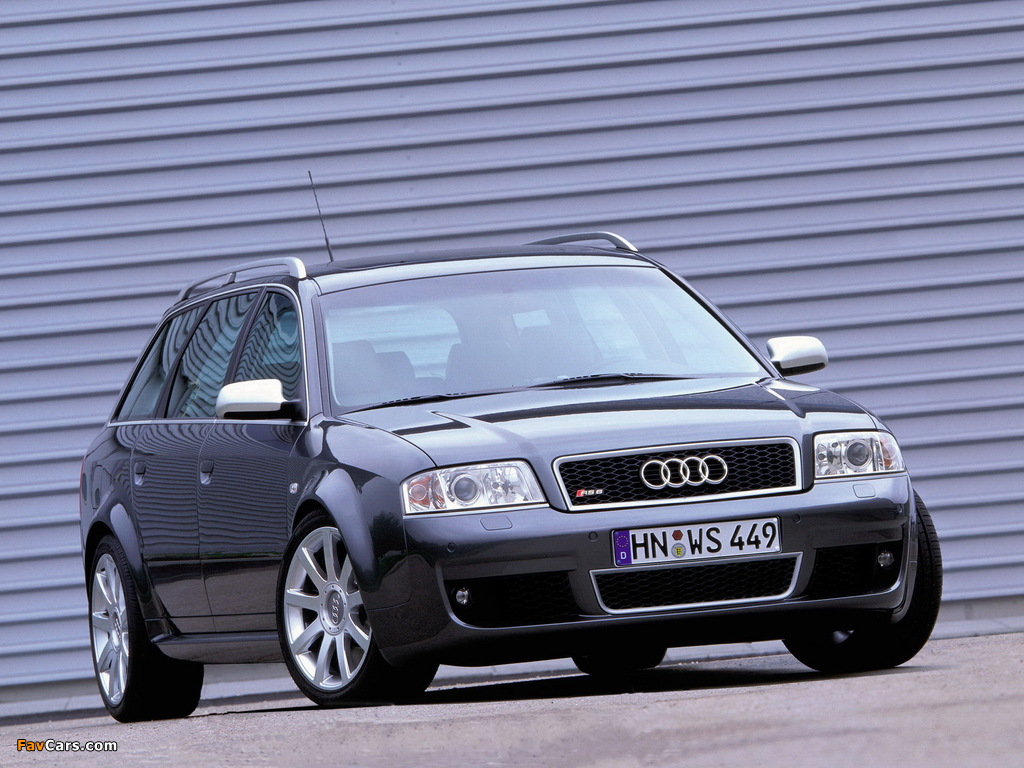 Audi RS6 Avant (4B,C5) 2002–04 pictures (1024 x 768)