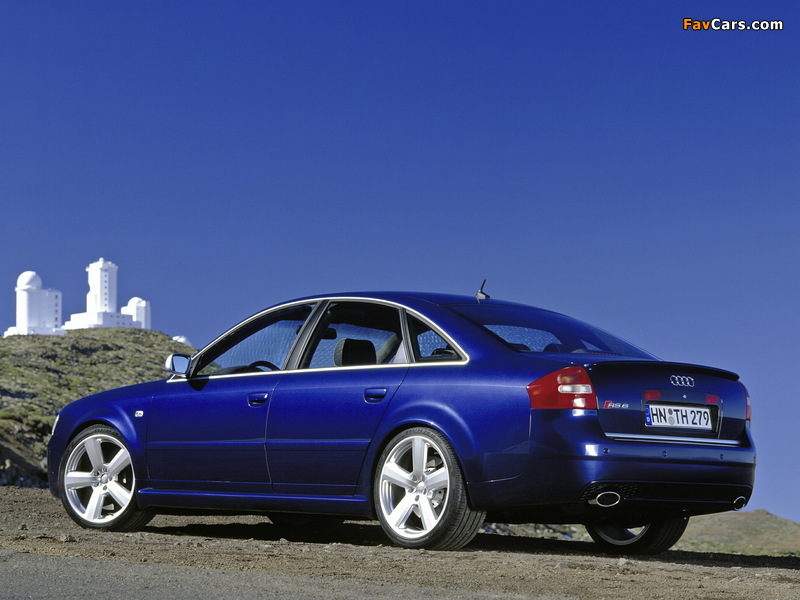 Audi RS6 Sedan (4B,C5) 2002–04 wallpapers (800 x 600)