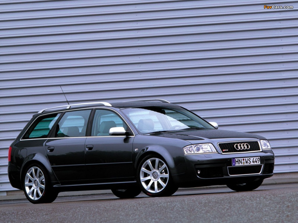 Audi RS6 Avant (4B,C5) 2002–04 wallpapers (1024 x 768)