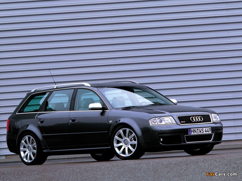 Audi RS6 Avant (4B,C5) 2002–04 wallpapers (800 x 600)