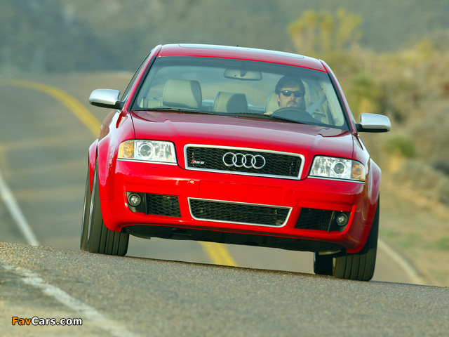 Audi RS6 Sedan US-spec (4B,C5) 2002–04 wallpapers (640 x 480)