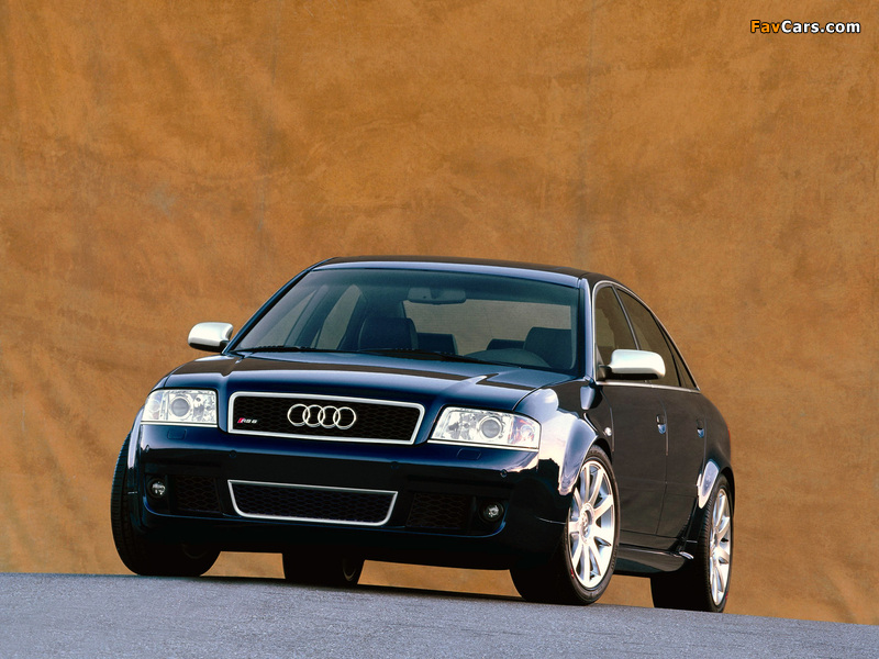 Audi RS6 Sedan US-spec (4B,C5) 2002–04 wallpapers (800 x 600)