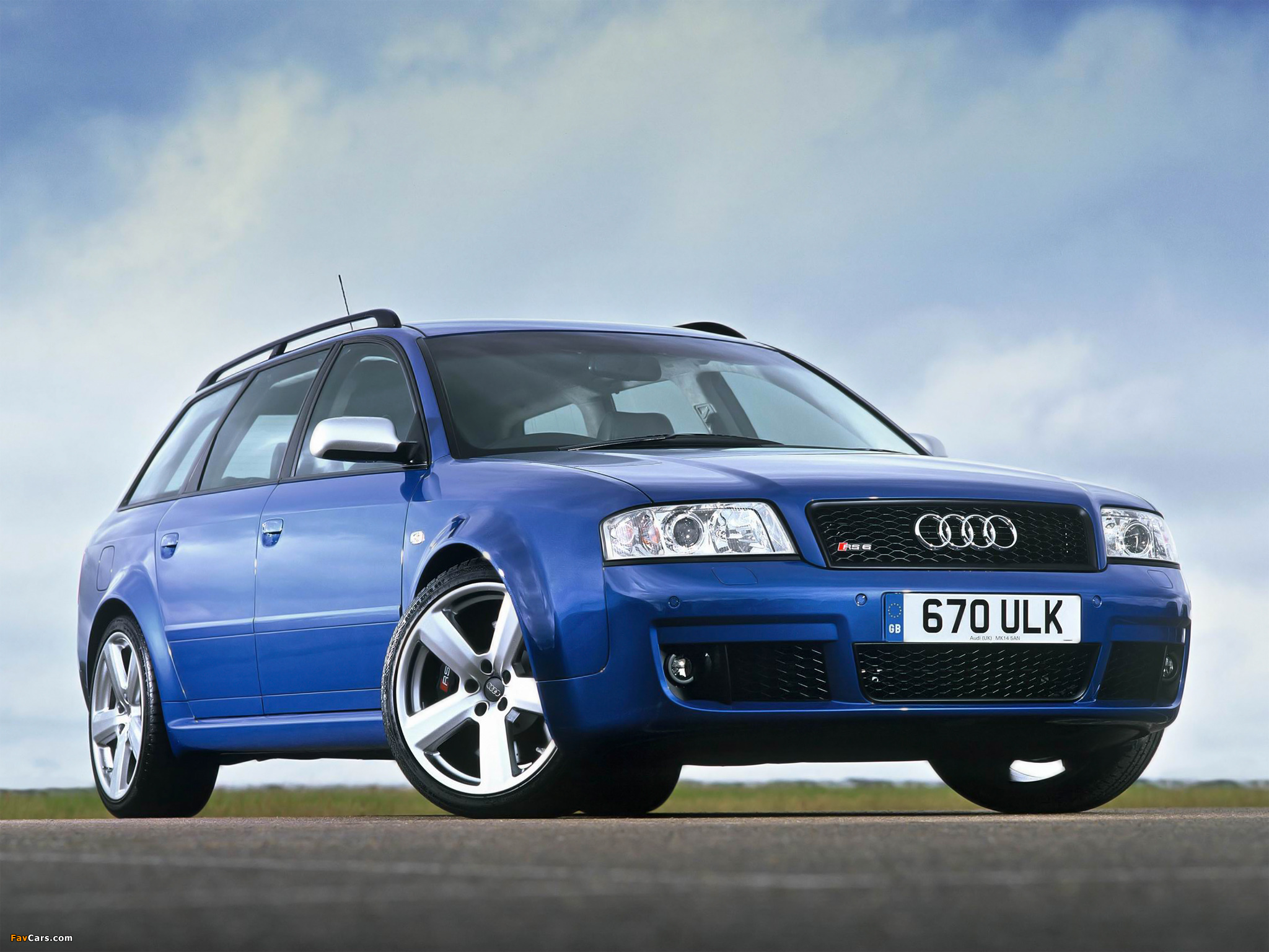 Audi RS6 plus Avant UK-spec (4B,C5) 2004 images (2048 x 1536)