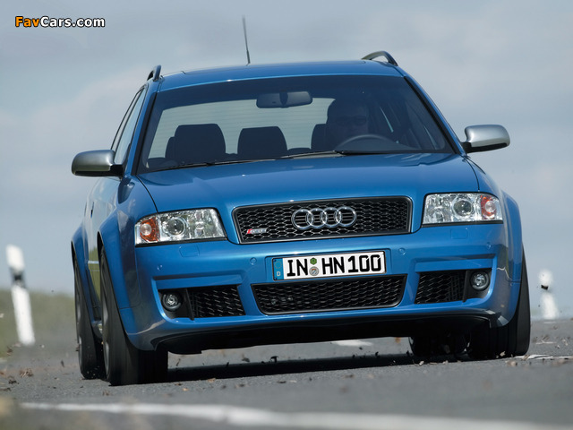 Audi RS6 plus Avant (4B,C5) 2004 pictures (640 x 480)