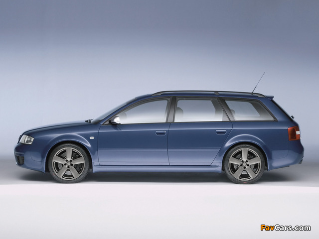 Audi RS6 plus Avant (4B,C5) 2004 wallpapers (640 x 480)