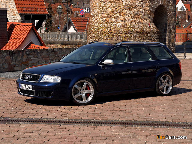 Oettinger Audi RS6 Avant (4B,C5) 2004–07 wallpapers (640 x 480)