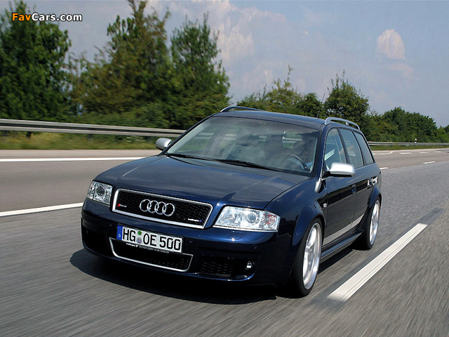 Oettinger Audi RS6 Avant (4B,C5) 2004–07 wallpapers (640 x 480)