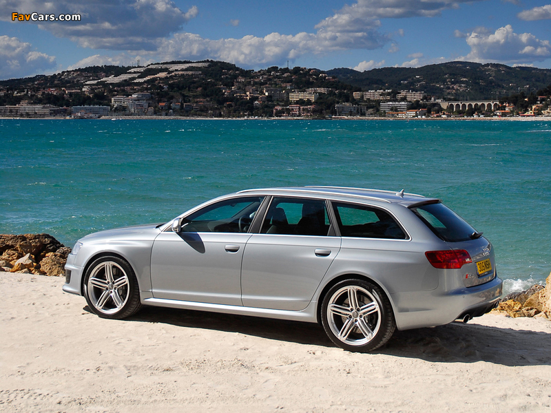 Audi RS6 Avant UK-spec (4F,C6) 2008–10 images (800 x 600)