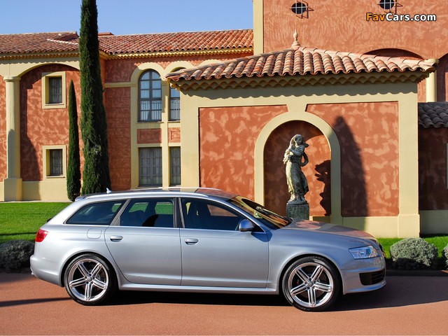 Audi RS6 Avant UK-spec (4F,C6) 2008–10 images (640 x 480)