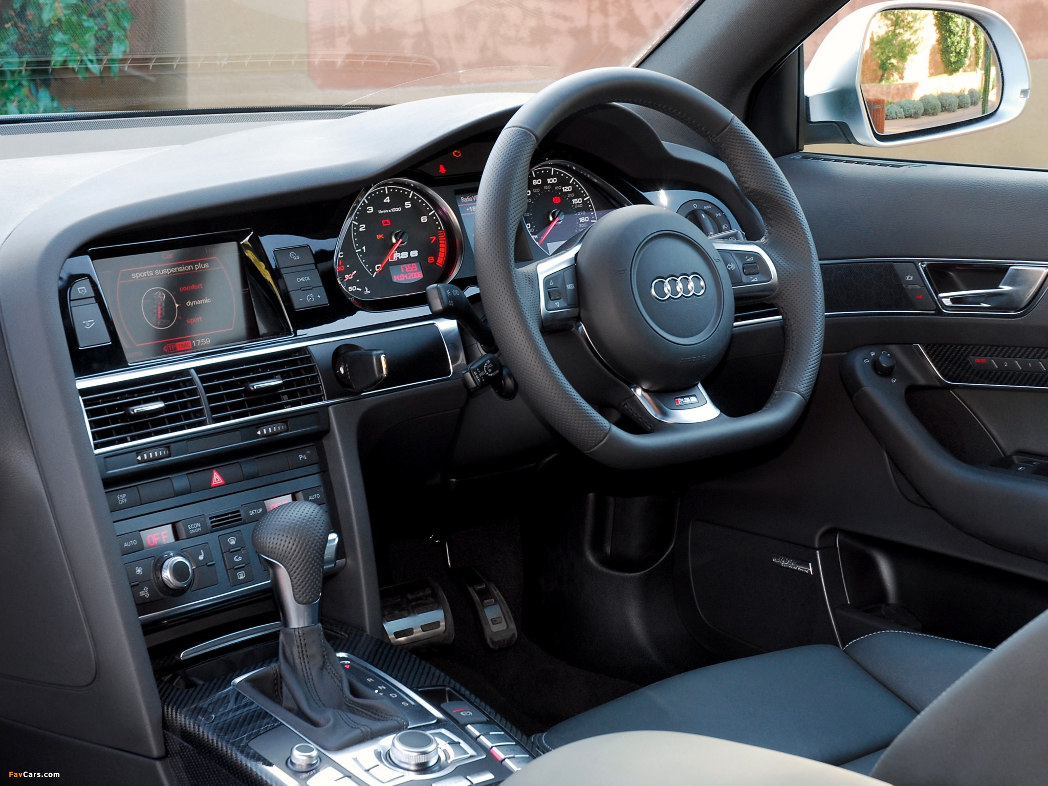 Audi RS6 Avant UK-spec (4F,C6) 2008–10 images (2048 x 1536)