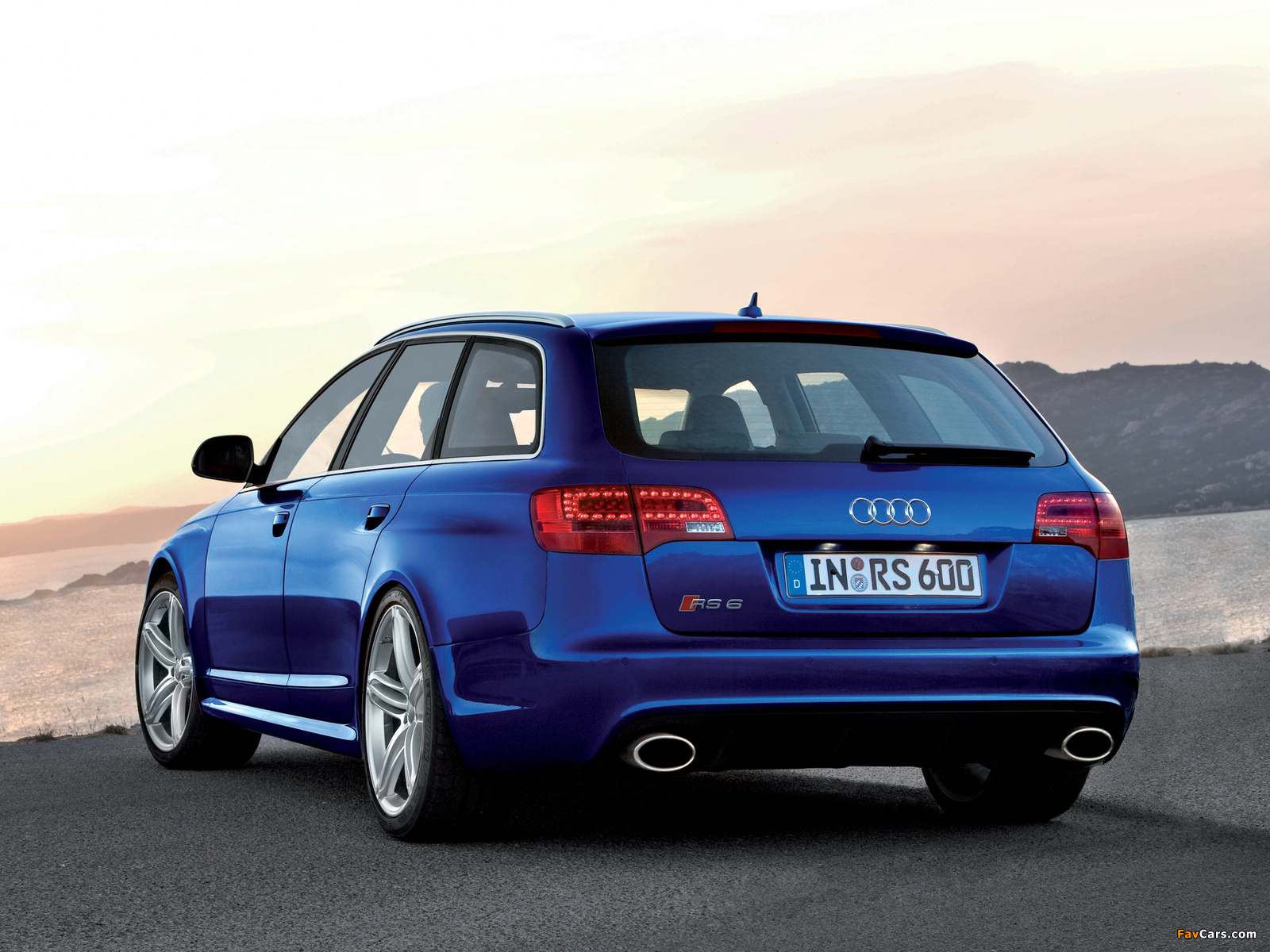 Audi RS6 Avant (4F,C6) 2008–10 images (1600 x 1200)