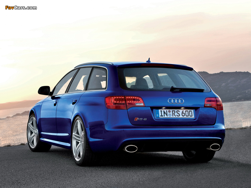 Audi RS6 Avant (4F,C6) 2008–10 images (800 x 600)