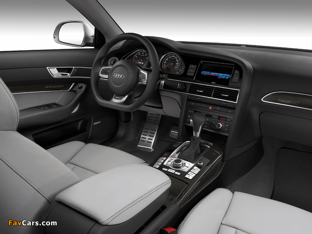 Audi RS6 Avant (4F,C6) 2008–10 images (640 x 480)