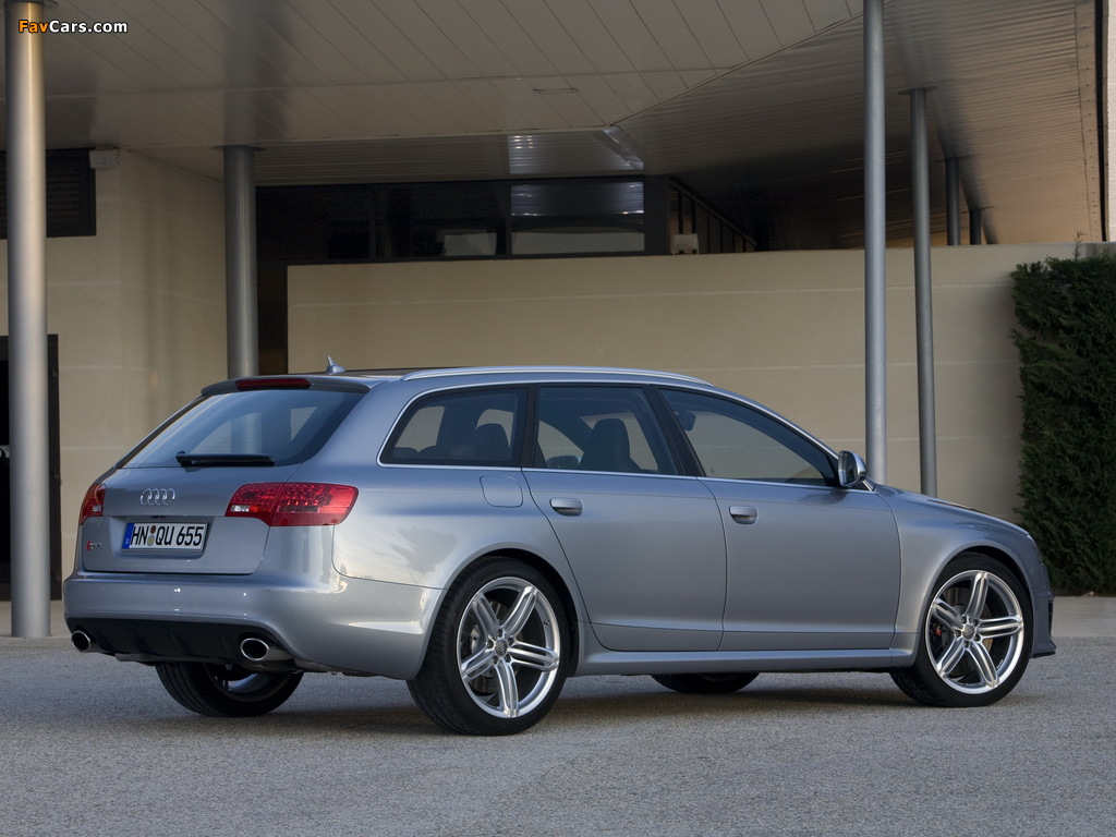 Audi RS6 Avant (4F,C6) 2008–10 photos (1024 x 768)