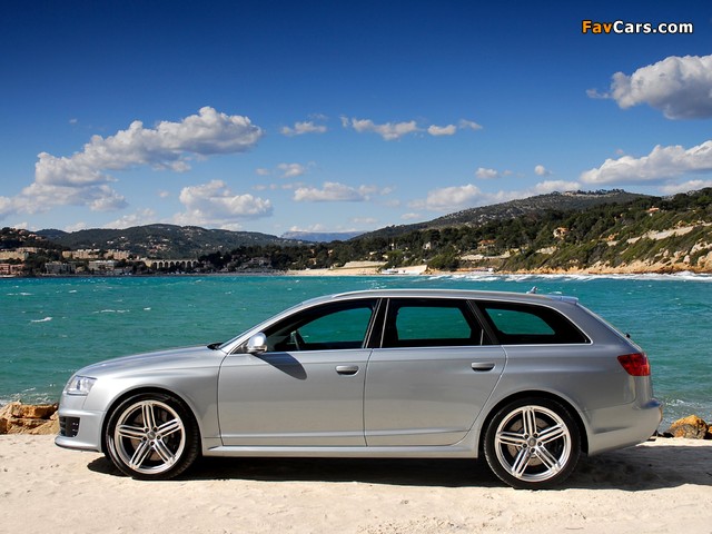 Audi RS6 Avant UK-spec (4F,C6) 2008–10 pictures (640 x 480)