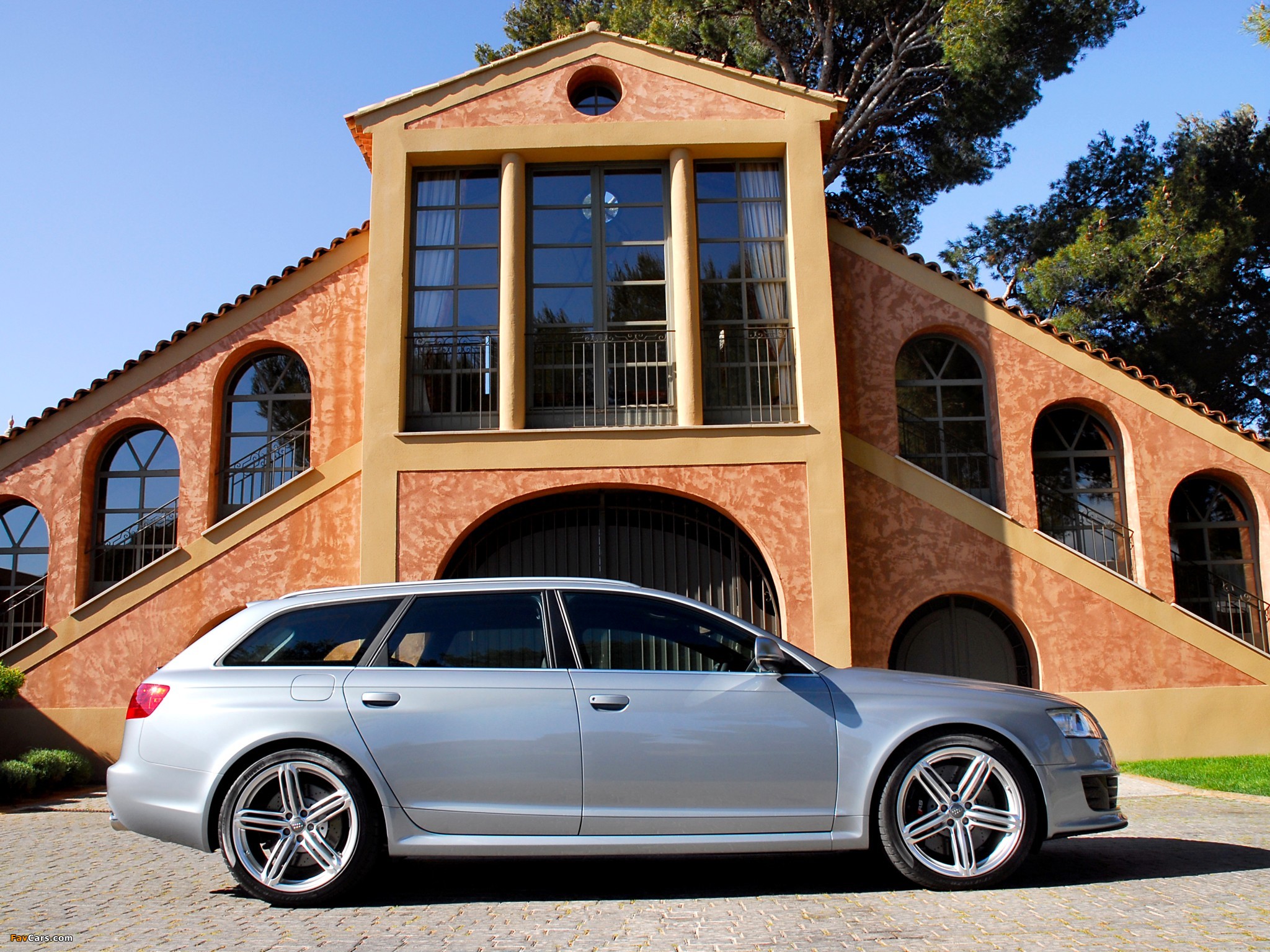 Audi RS6 Avant UK-spec (4F,C6) 2008–10 pictures (2048 x 1536)