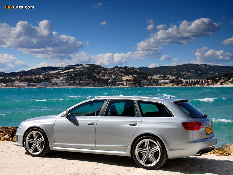 Audi RS6 Avant UK-spec (4F,C6) 2008–10 pictures (800 x 600)