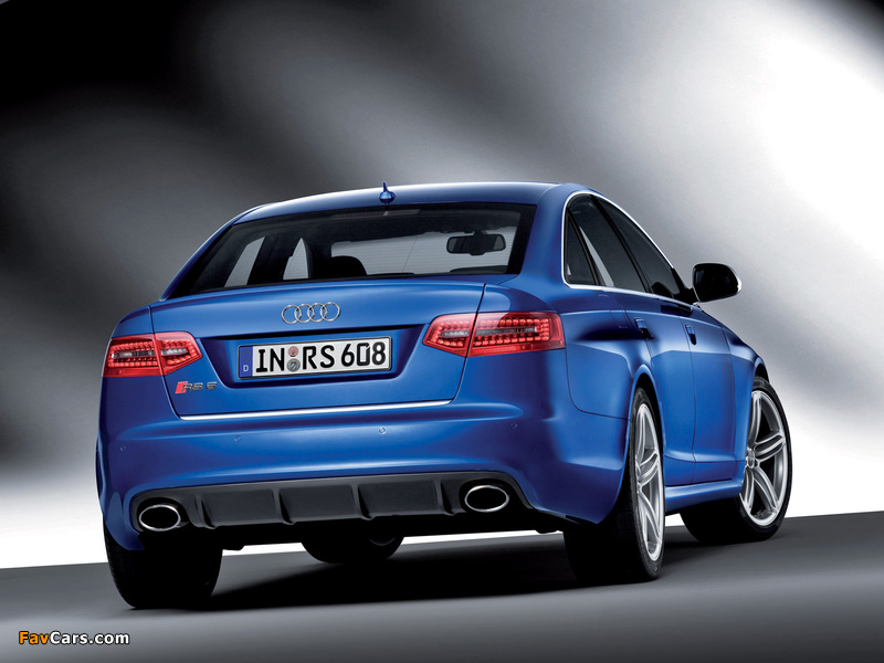 Audi RS6 Sedan (4F,C6) 2008–10 wallpapers (800 x 600)