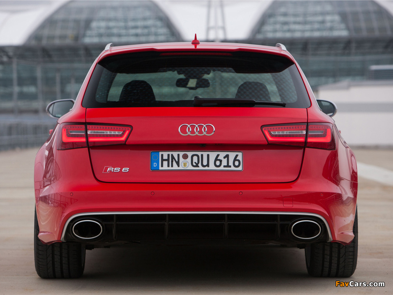 Audi RS6 Avant (4G,C7) 2013 photos (800 x 600)