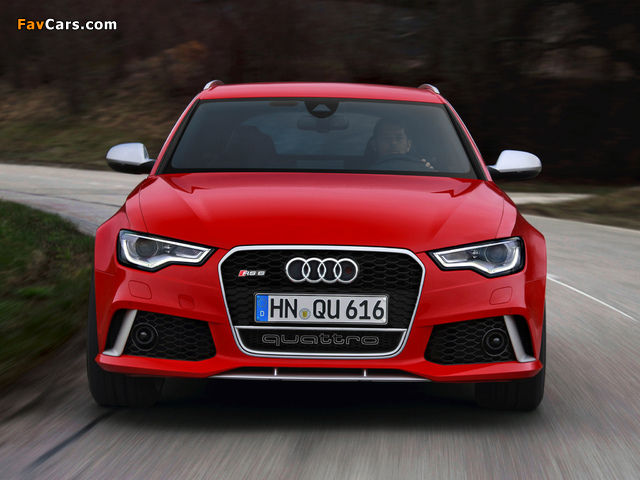 Audi RS6 Avant (4G,C7) 2013 wallpapers (640 x 480)