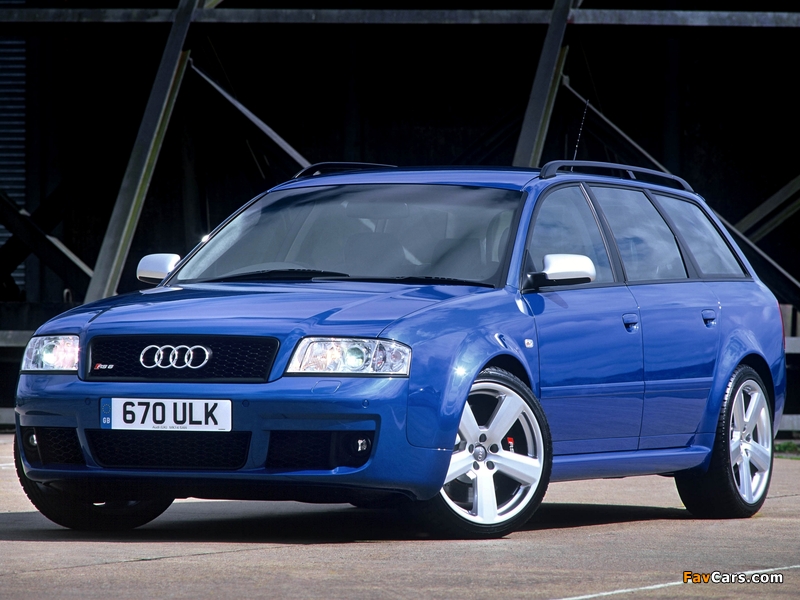 Images of Audi RS6 plus Avant UK-spec (4B,C5) 2004 (800 x 600)