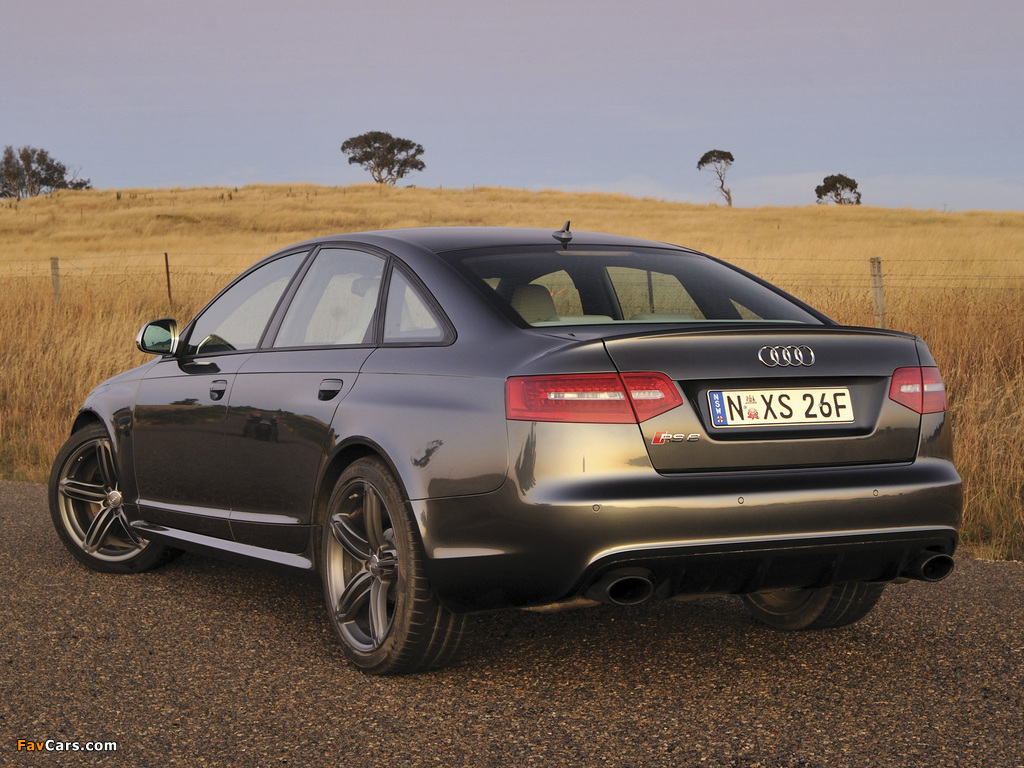 Images of Audi RS6 Sedan AU-spec (4F,C6) 2008–10 (1024 x 768)