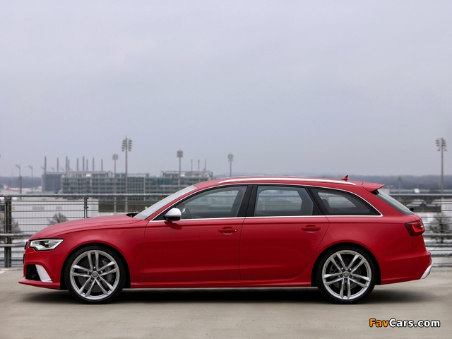 Images of Audi RS6 Avant (4G,C7) 2013 (640 x 480)