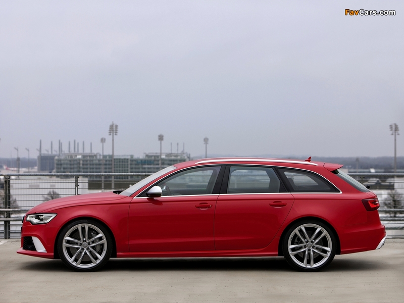 Images of Audi RS6 Avant (4G,C7) 2013 (800 x 600)