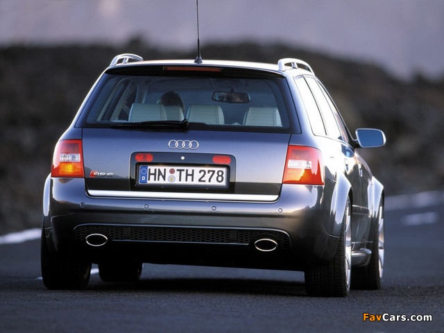 Photos of Audi RS6 Avant (4B,C5) 2002–04 (640 x 480)