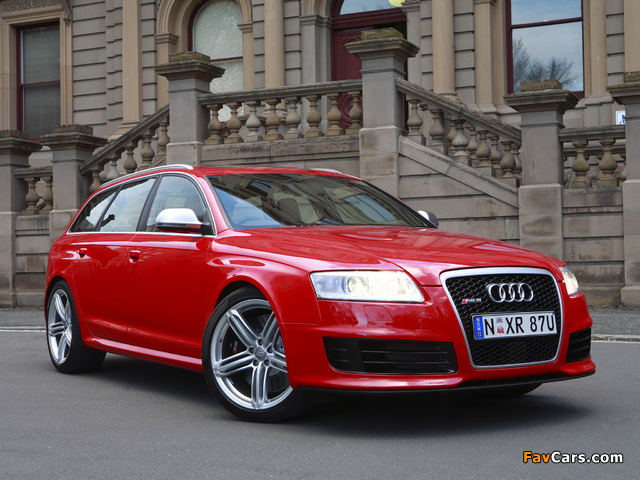 Photos of Audi RS6 Avant AU-spec (4F,C6) 2008–10 (640 x 480)