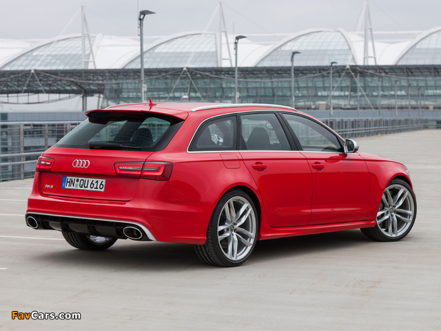 Photos of Audi RS6 Avant (4G,C7) 2013 (640 x 480)