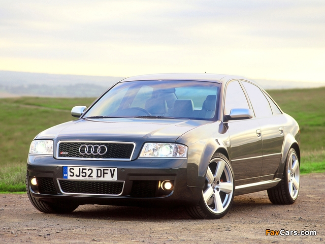 Pictures of Audi RS6 Sedan UK-spec (4B,C5) 2002–04 (640 x 480)