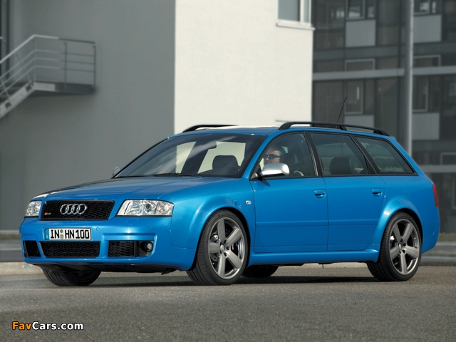 Pictures of Audi RS6 plus Avant (4B,C5) 2004 (640 x 480)