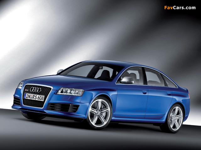 Pictures of Audi RS6 Sedan (4F,C6) 2008–10 (640 x 480)