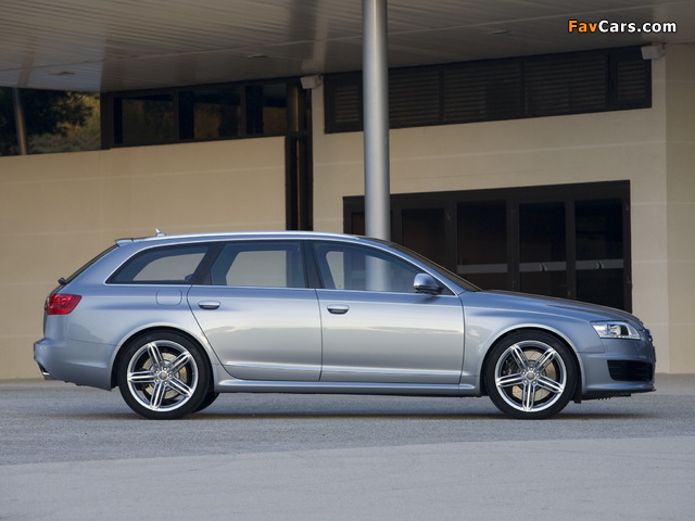 Pictures of Audi RS6 Avant (4F,C6) 2008–10 (640 x 480)
