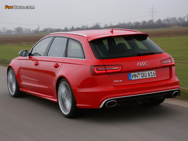 Pictures of Audi RS6 Avant (4G,C7) 2013 (640 x 480)