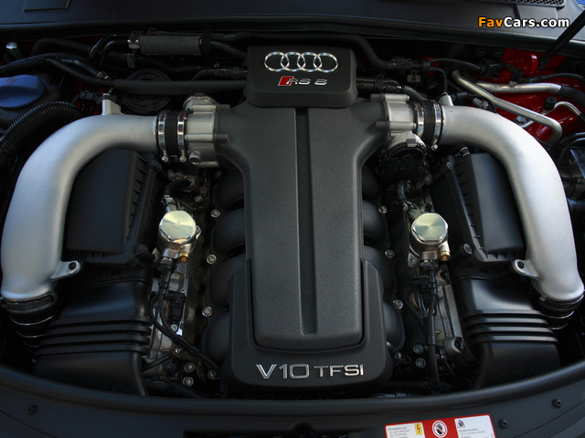 Audi RS6 Avant AU-spec (4F,C6) 2008–10 wallpapers (640 x 480)