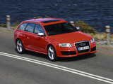 Audi RS6 Avant AU-spec (4F,C6) 2008–10 wallpapers